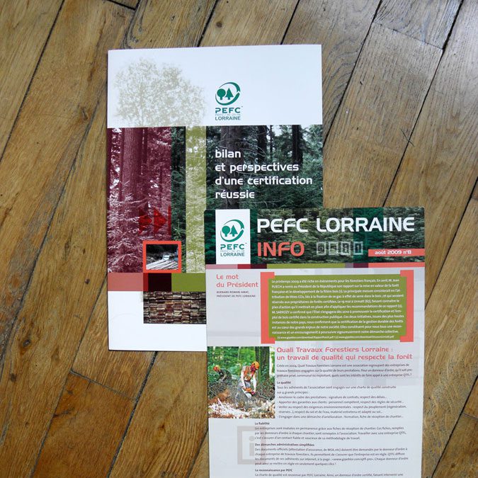 PEFC LORRAINE – Newsletter